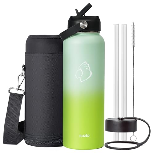Vacuum Insulated Stainless Steel Water Bottle 64oz BPA Free X50574