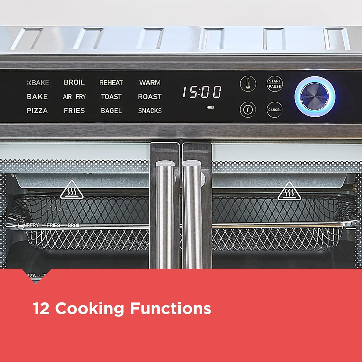 French Door Air Fryer Oven with Convection Technology E3153