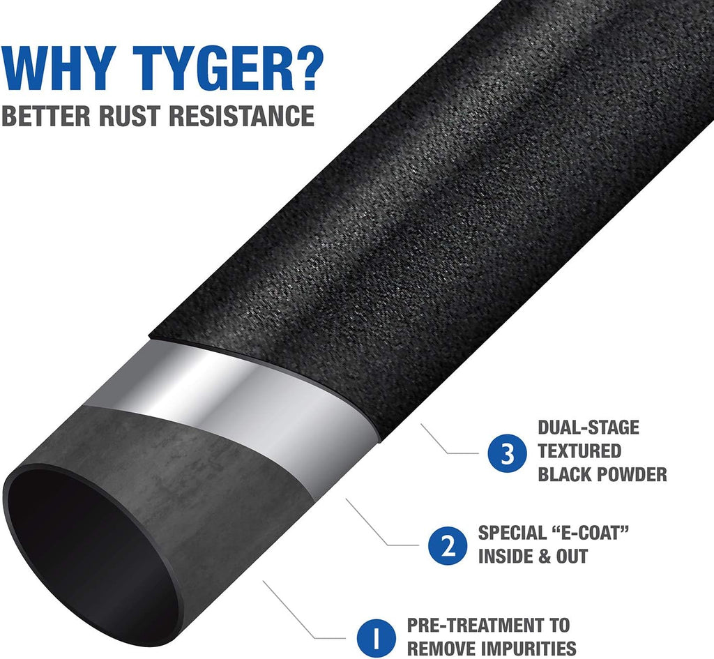 Textured Black Side Step Nerf Bars J314