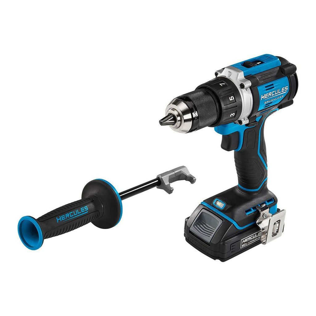 20V Brushless Cordless 1/2 in. Drill/Driver Kit with 2 Ah Battery and Charger H981739