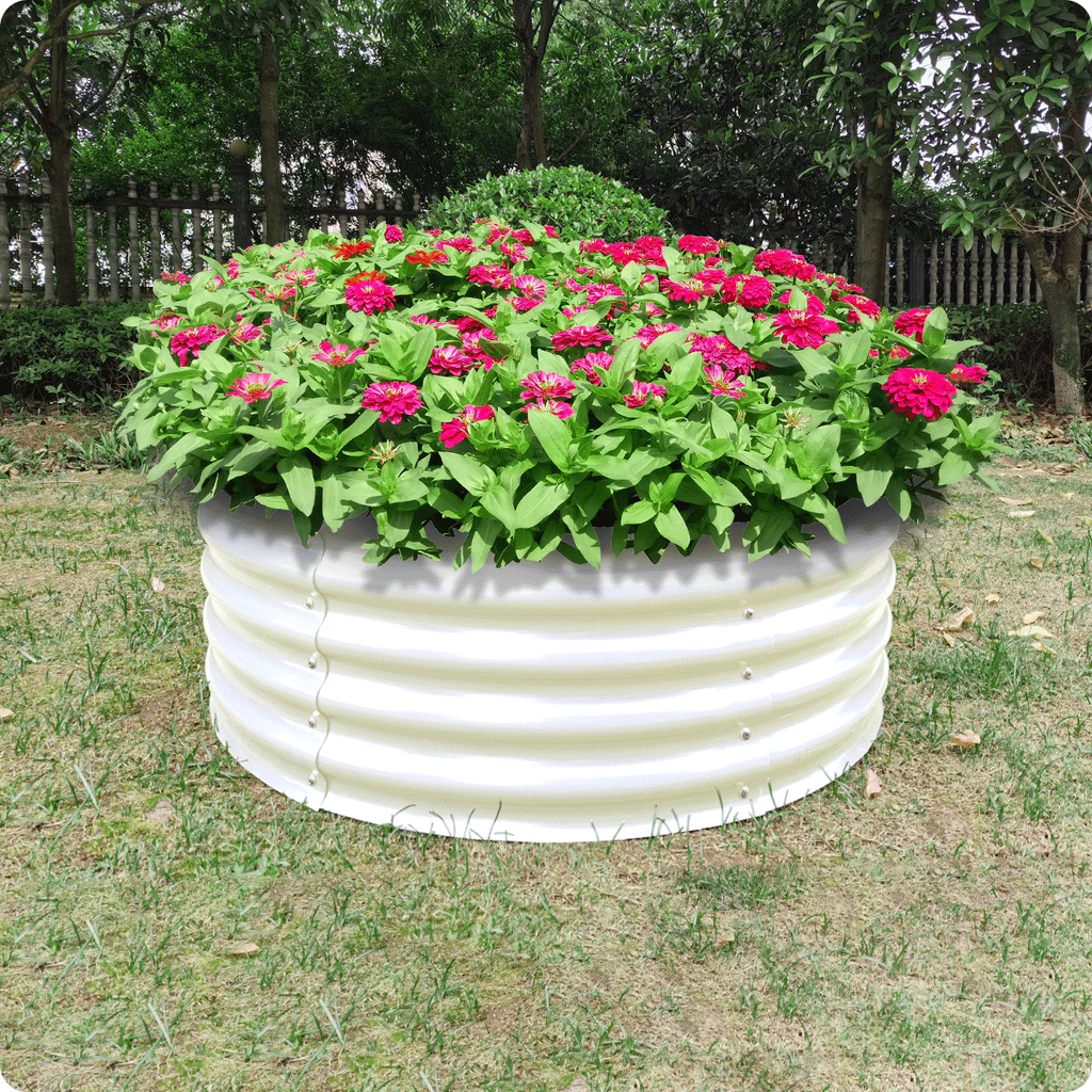 17 Tall x 42 Round Raised Garden Bed G302990