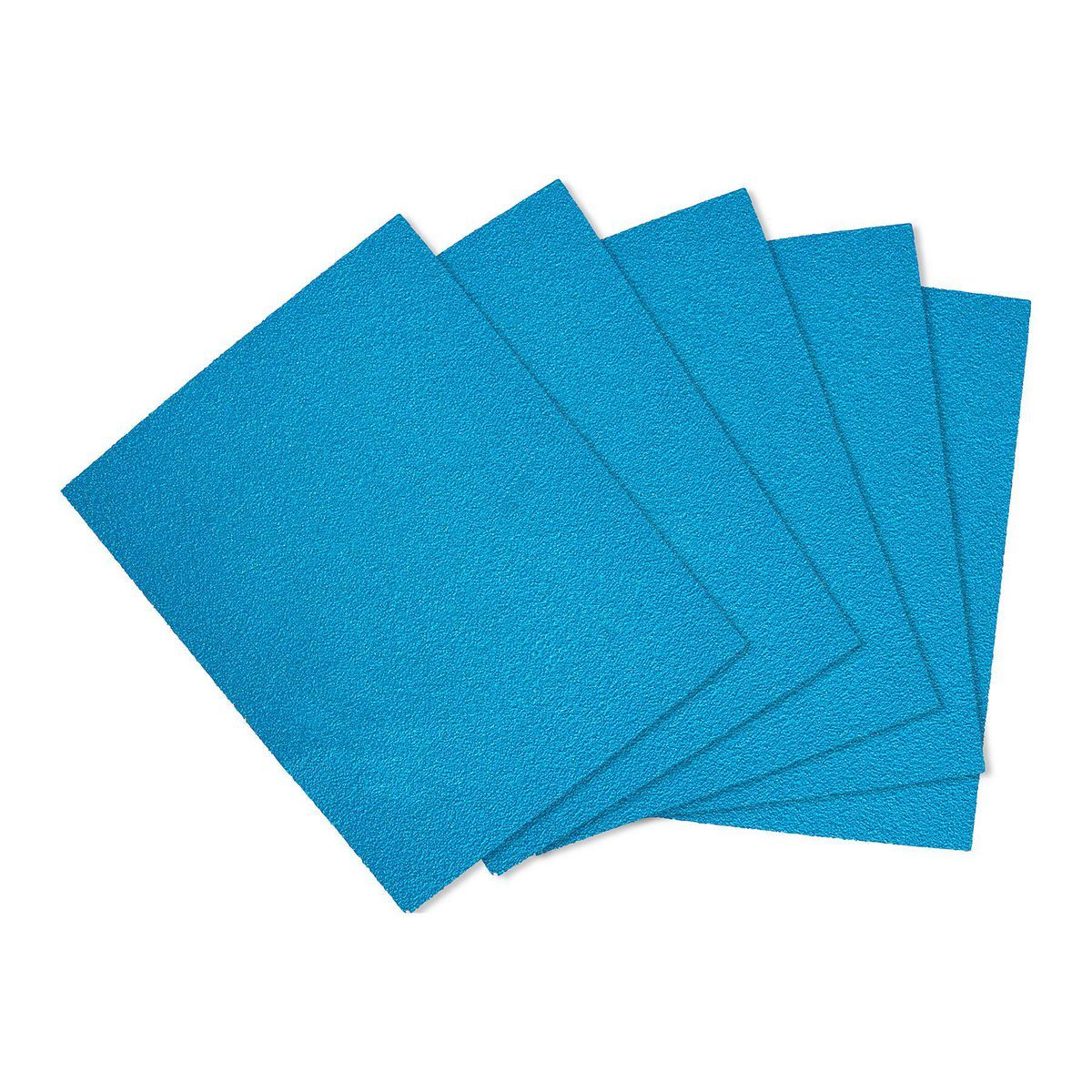 4-1/2 in. x 5-1/2 in. 80-Grit 1/4 Sheet Ceramic Sandpaper 5-Pack W3341