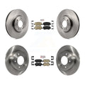 Front Rear Ceramic Pads And Disc Brake Rotors Kit N699