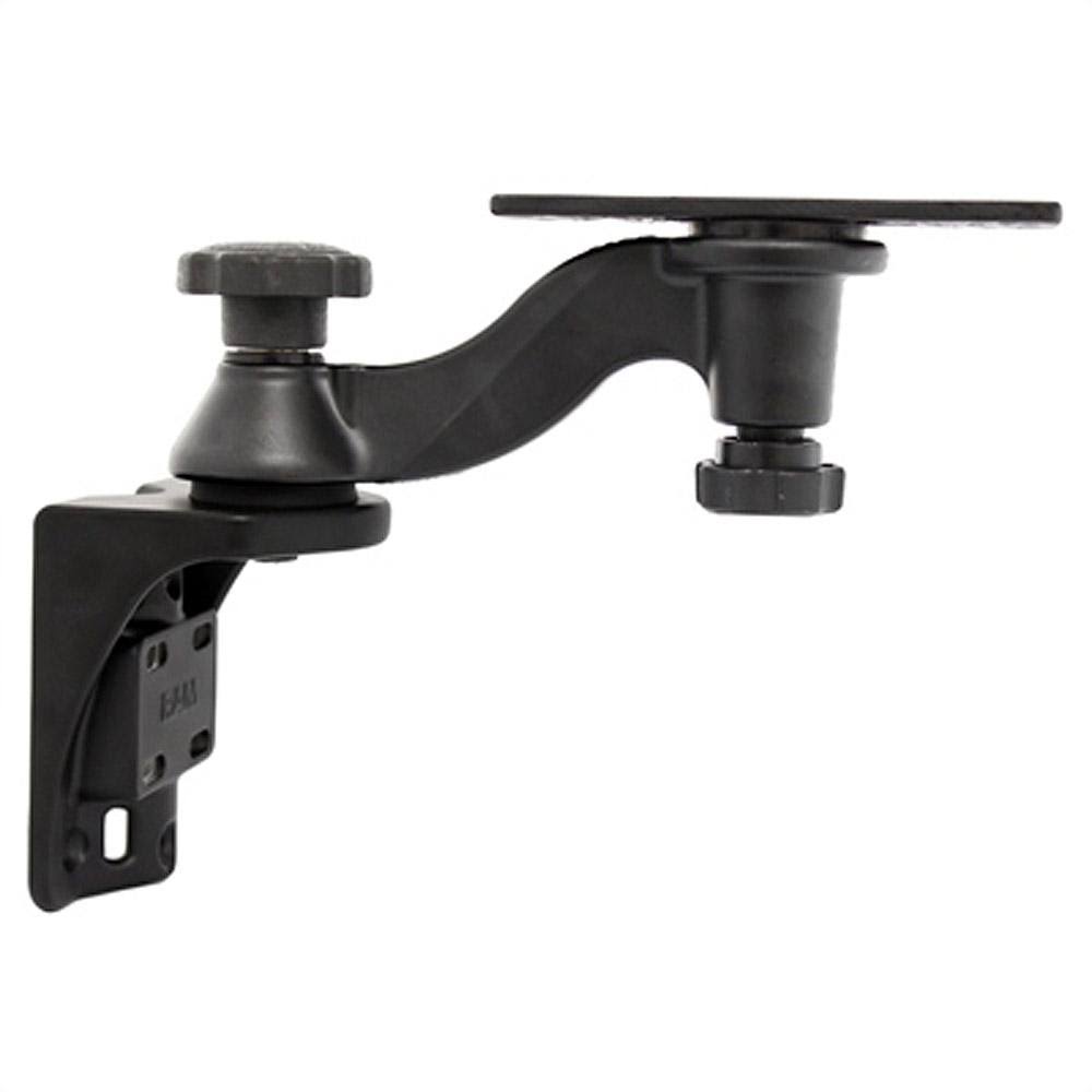 Black Single Swing Arm Vertical Mount System H446