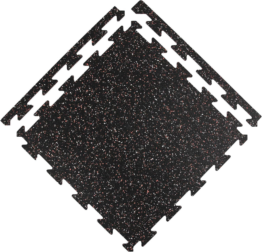 1/4 Inch Thick Eco-Lock Rubber Interlocking Floor Tiles Z6876
