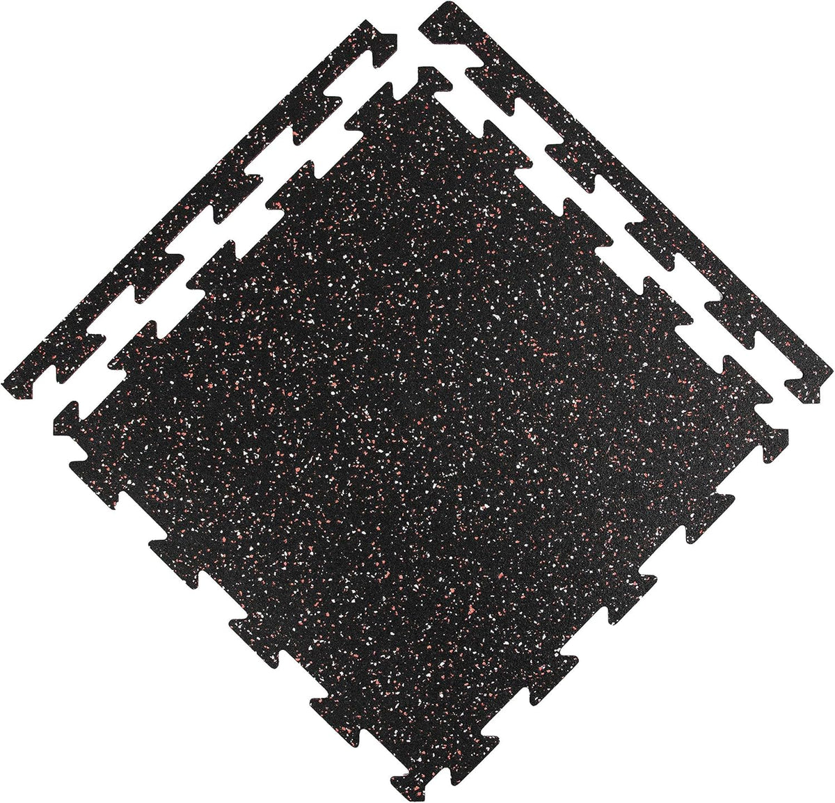1/4 Inch Thick Eco-Lock Rubber Interlocking Floor Tiles Z6876