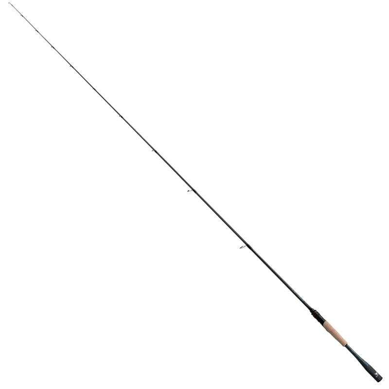 Single Section Rod with Fuji SIC Guide Rings Cork Handle Toray T1100G Cloth Z33643