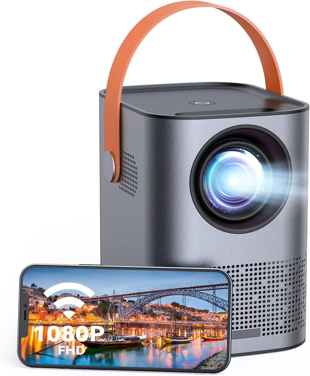 Mini Projector 1080P FHD with Bluetooth Remote Control T625056