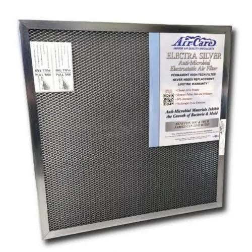 Black Electrostatic Permanent Air Filter 20 x 25 x 1 in. Z907