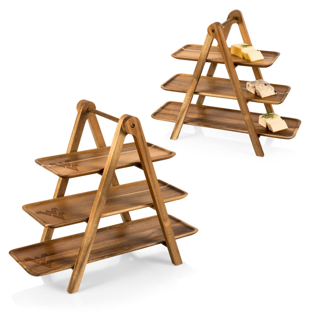 3 Tiered Acacia Wood Serving Station S92363