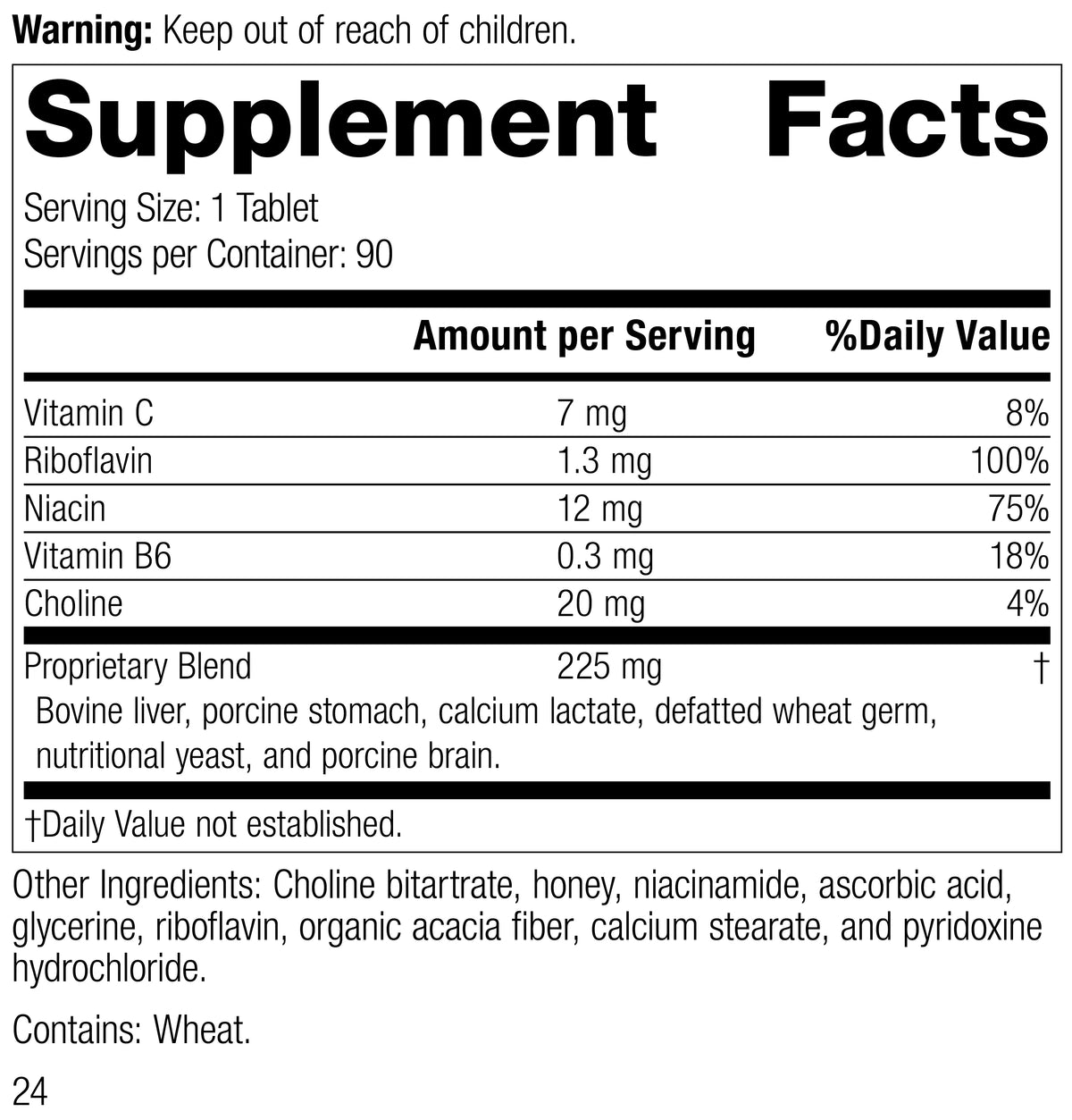 90 Tablets Q6293