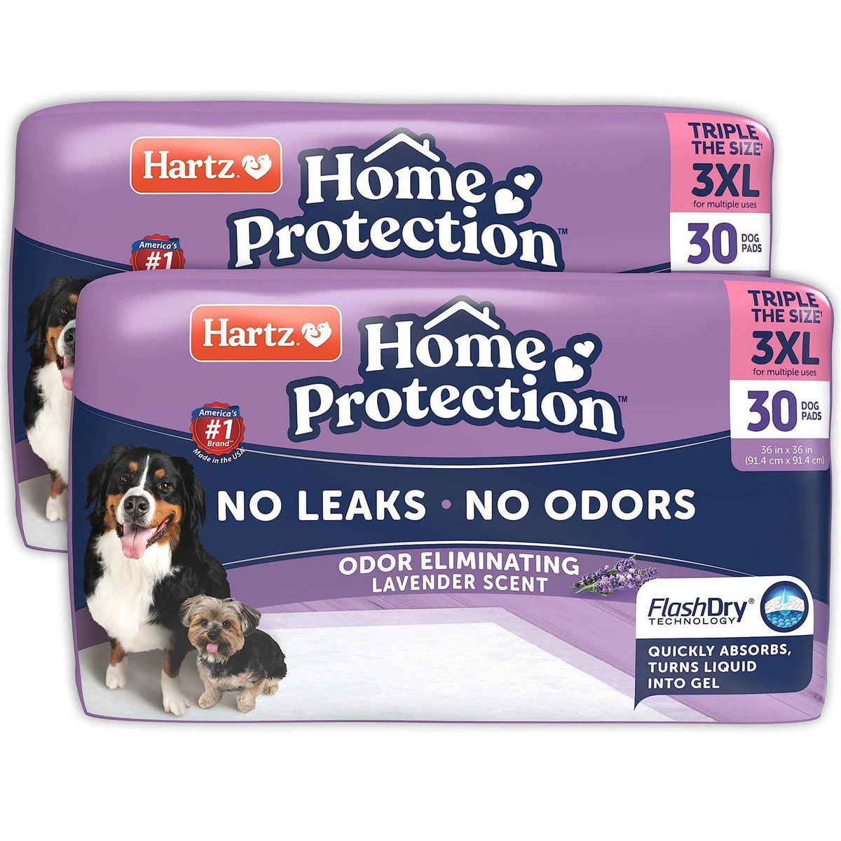 Lavender Scent Odor Eliminating Dog Pads D733881