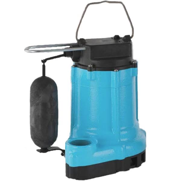 1/2 HP Thermoplastic Cast Iron Effluent Pump with Vertical Float Switch G82652