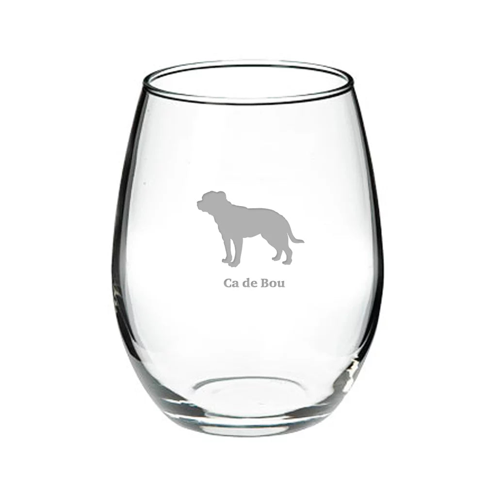 Stemless Red Wine Glass W241