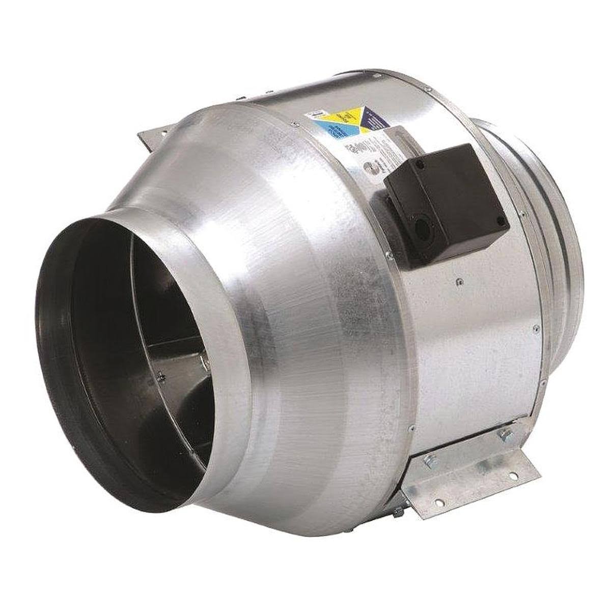 Steel Inline Centrifugal Duct Fan, 10 in, 120V R6998