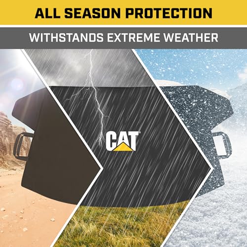 Windshield Snow Cover, Weatherproof with Anti-Theft Straps, 78"x45" inch, Black C873