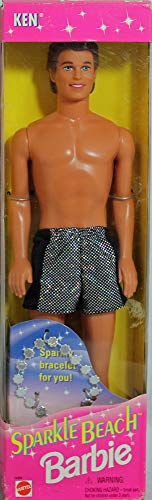 Sparkle Beach Ken Barbie Doll D872511