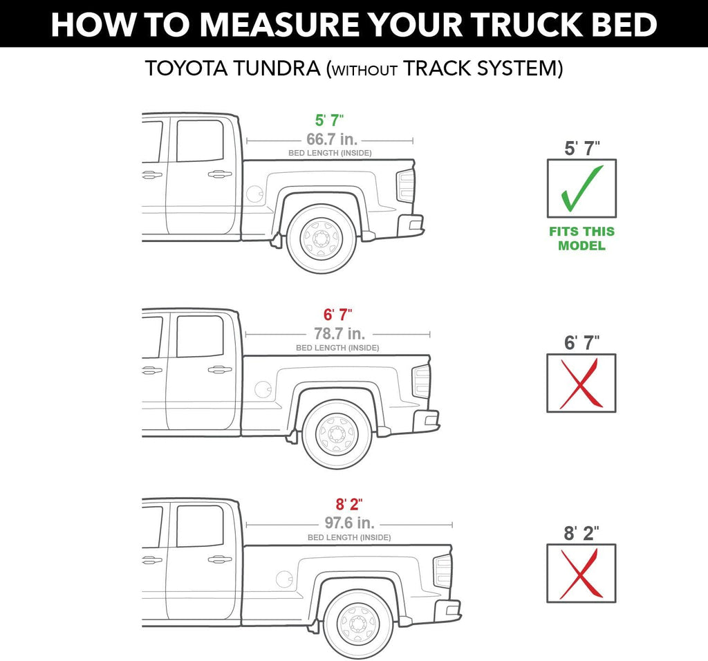 Soft Roll Up Truck Bed Tonneau Cover I509