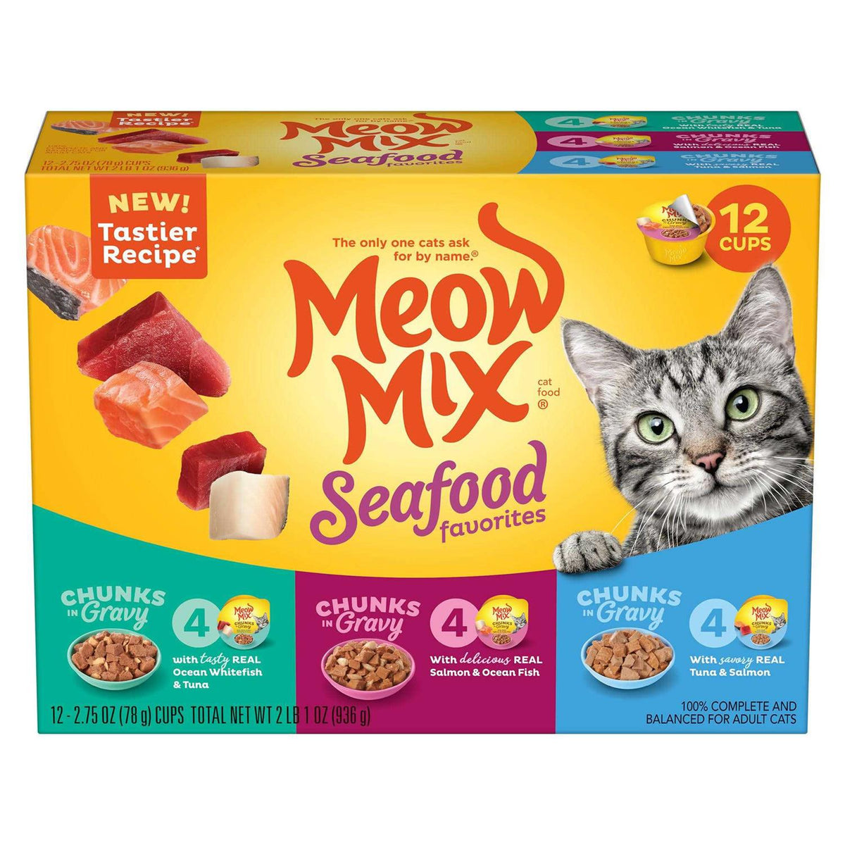 Seafood Variety Pack Cat Food P53250