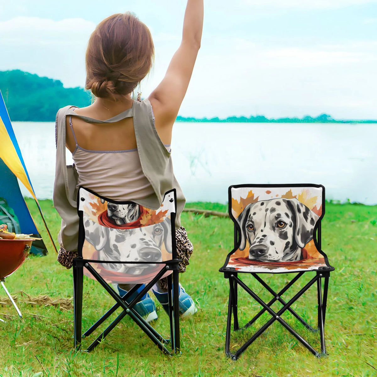 Portable Camping Chair with Carry Bag N721471