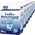 Incontinence Booster Pads, 128 Count Long Length U3772