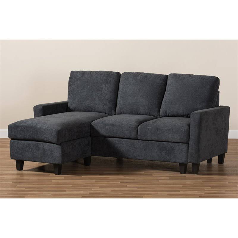 Dark Gray Reversible Sectional I678352