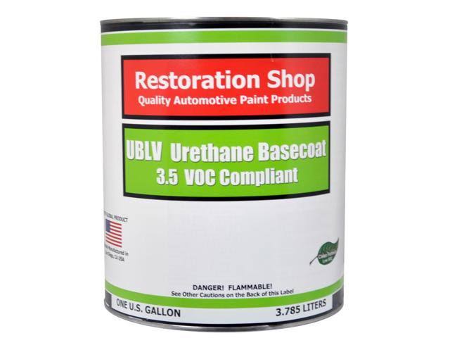 Indy Yellow 1 Gallon Low VOC Urethane Basecoat Car Paint U9199
