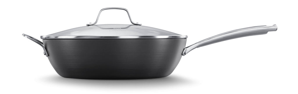12-in. Nonstick Jumbo Fryer Pan with Cover I387