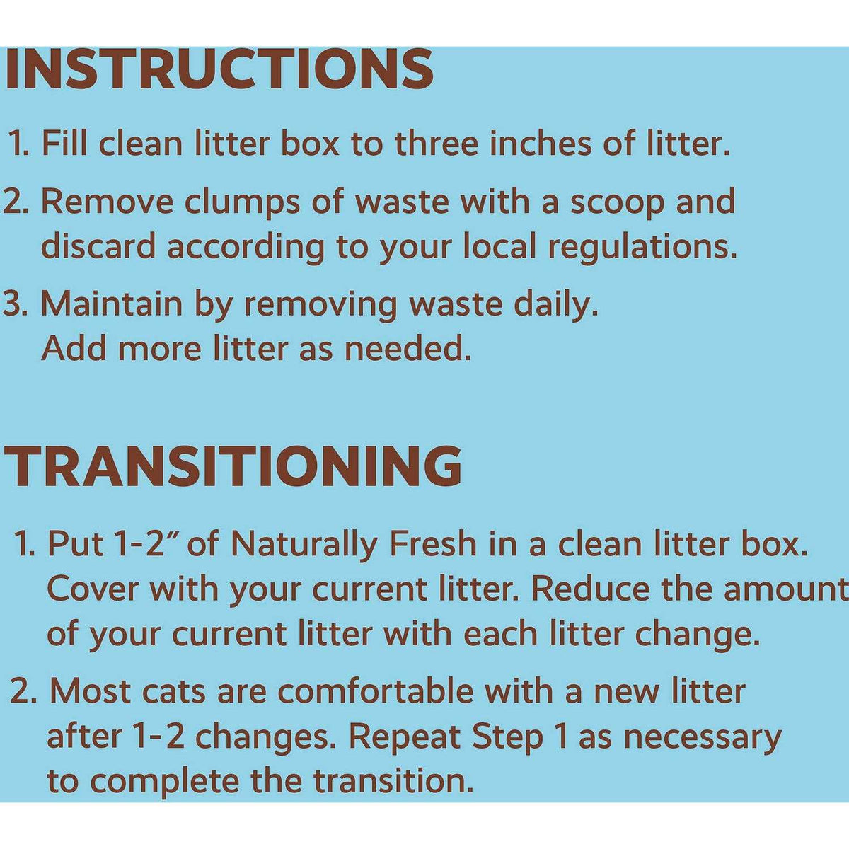 Quick Clumping Cat Litter E7554