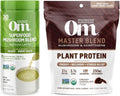 Matcha Latte Mushroom Powder and Plant-Based Protein Powder Bundle C311