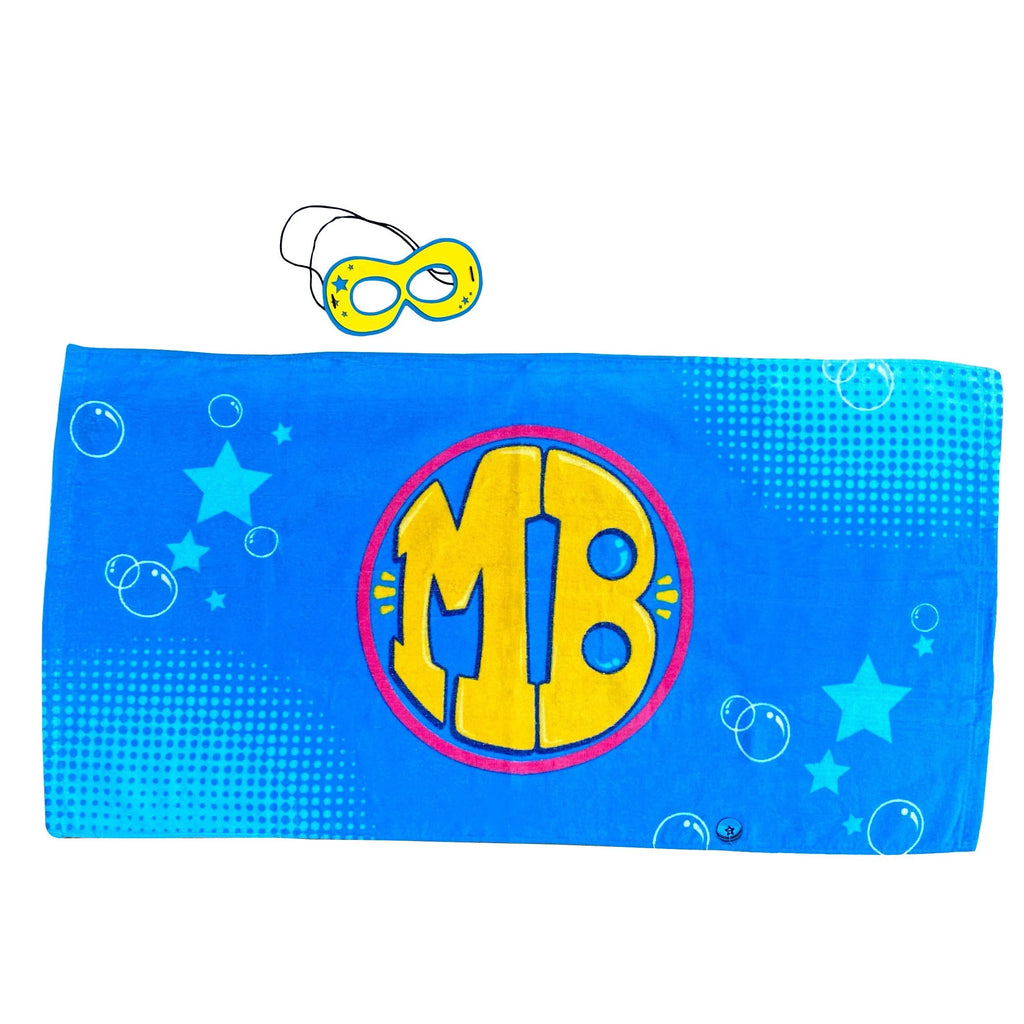 Towel Cape & Superhero Mask C81288