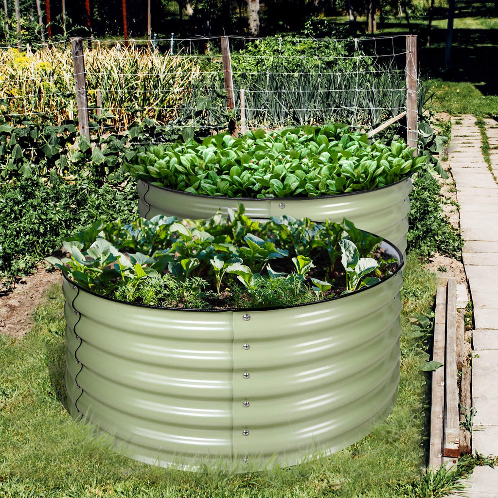 17 Tall x 42 Round Raised Garden Bed G302990