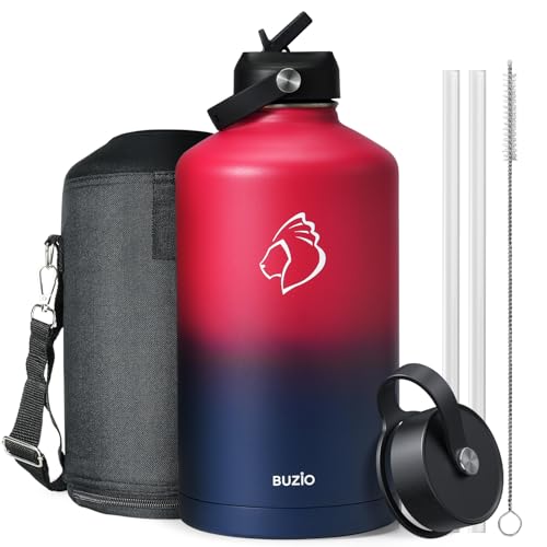 Vacuum Insulated Stainless Steel Water Bottle 64oz BPA Free X50574