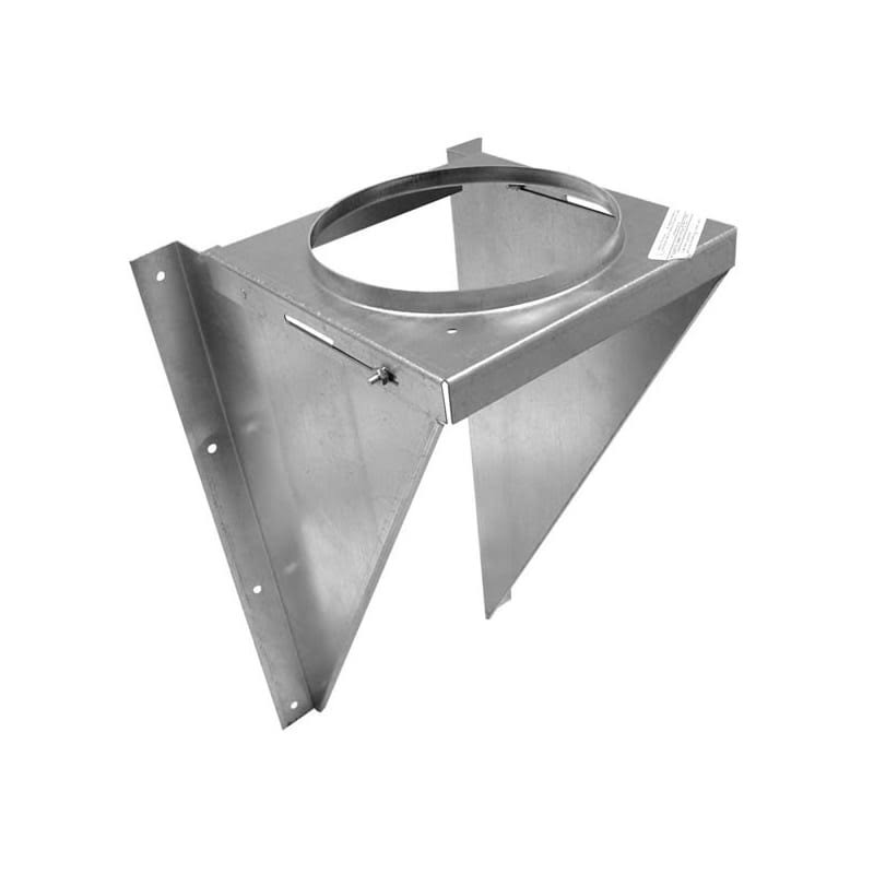 Galvanized Chimney Pipe Wall Support Kit A3919