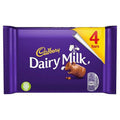 Dairy Milk 4Pk 108.8g Pack of 6 P740502