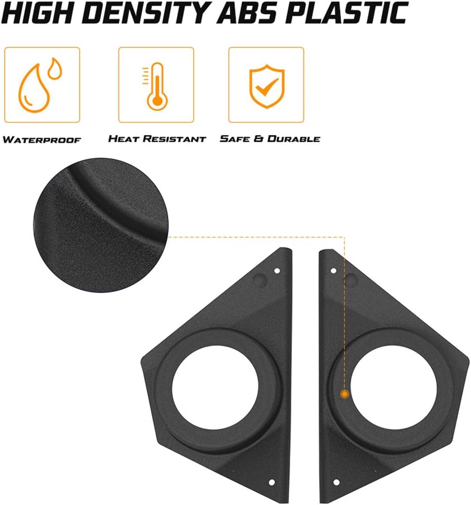 Front Door Speaker Panels Pack of 2 T4373