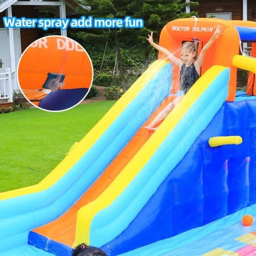 Inflatable Kids Bounce House with Blower X53742