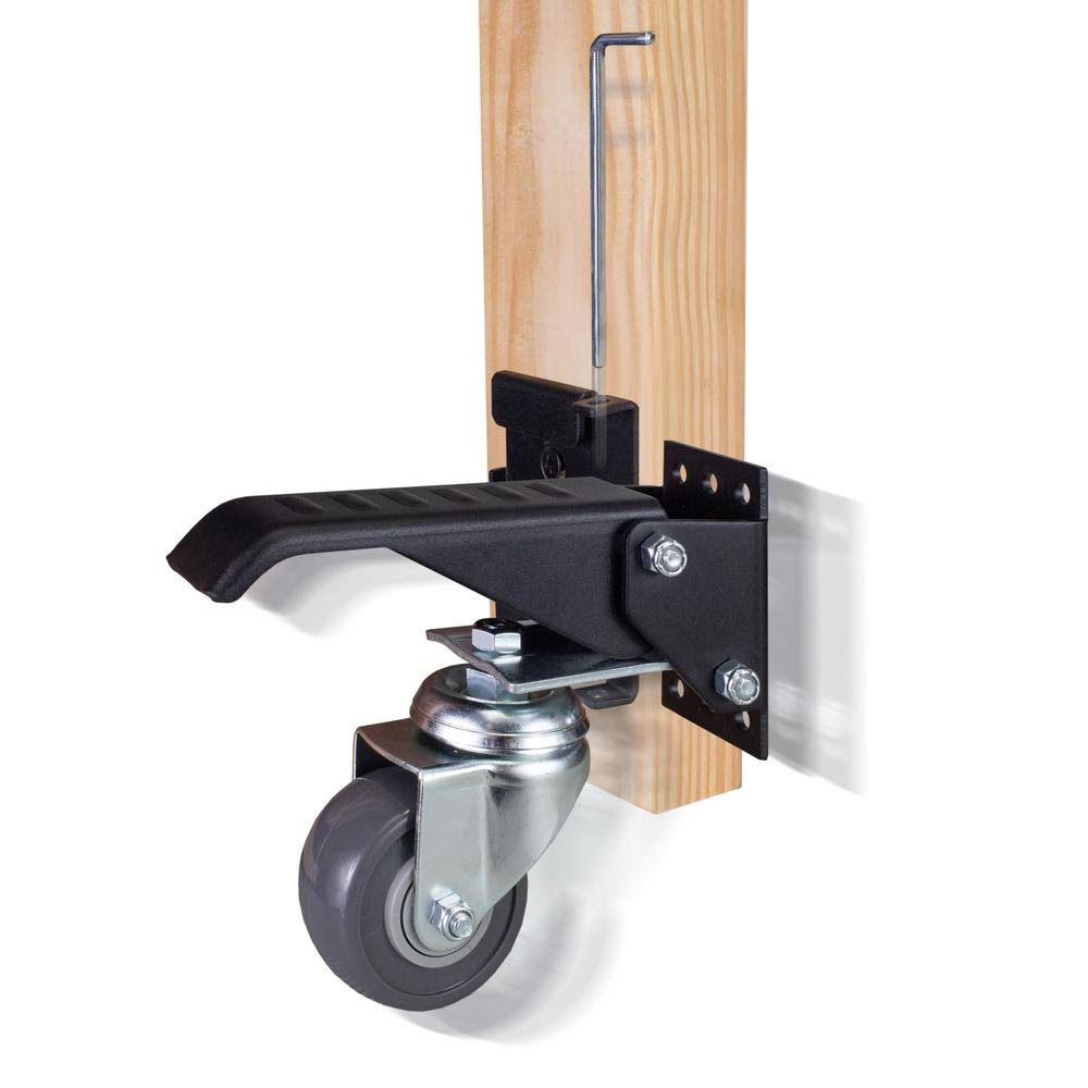 Workbench Casters with Quick-Release Plates, 4 Sets G772575