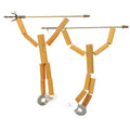 2 Bags of DIY Bamboo Puppet Making Material Toys U234189
