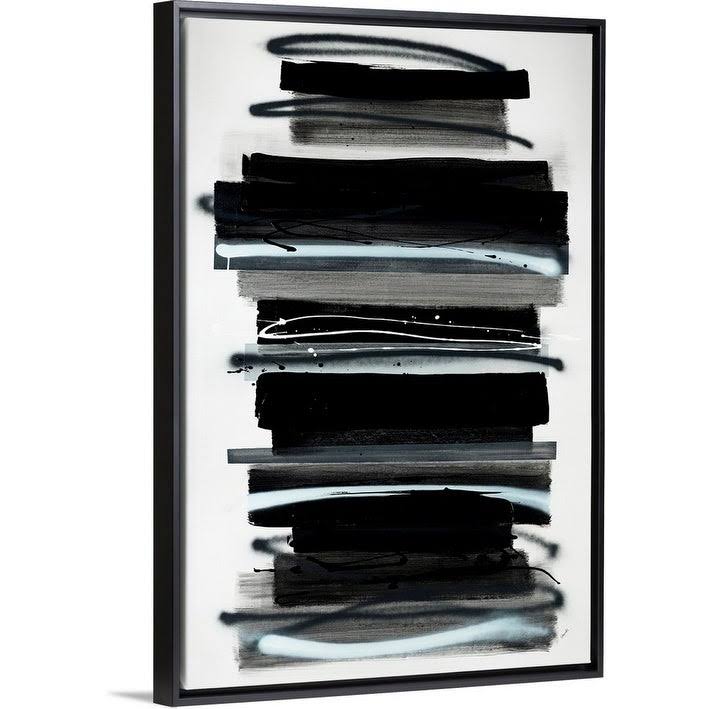Black Float Frame Canvas Art - 24 x 36 S73735