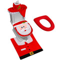 Santa Toilet Seat Cover and Rug Set of 5 B8100