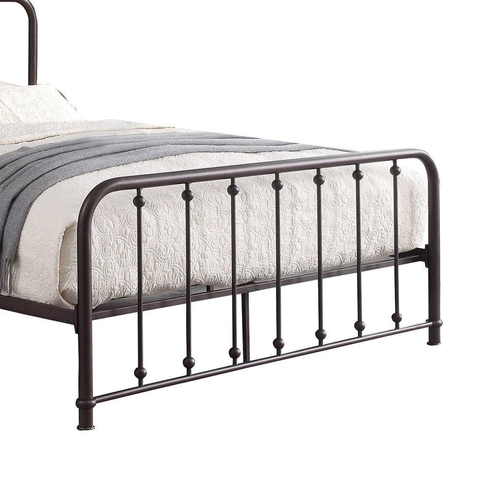 Antique Bronze Metal Full Bed D1039