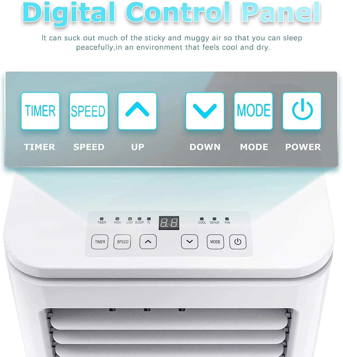 10000 BTU Portable Air Conditioner E93882