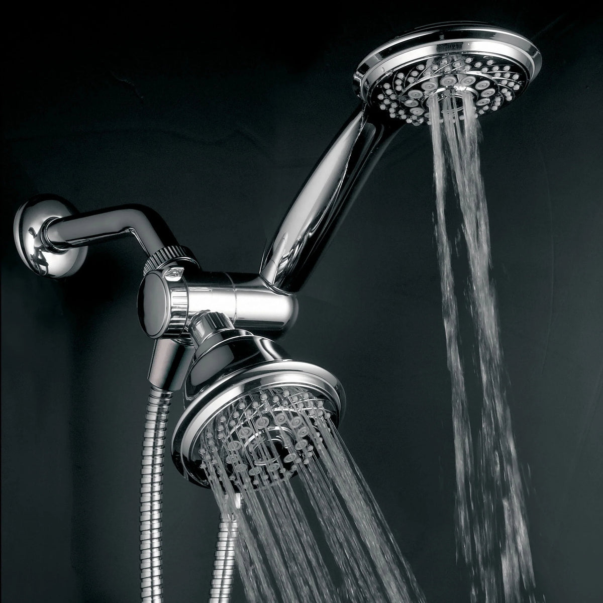 3-Way Shower Combo with Handheld Chrome T142125