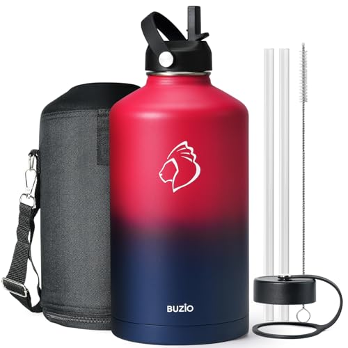 Vacuum Insulated Stainless Steel Water Bottle 64oz BPA Free X50574