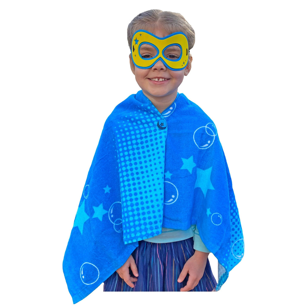 Towel Cape & Superhero Mask C81288