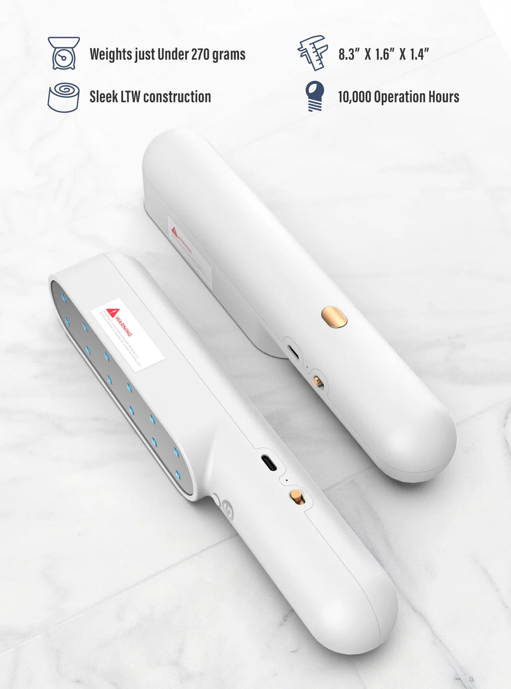 Portable UV-C Light Sanitizer Wand R874380