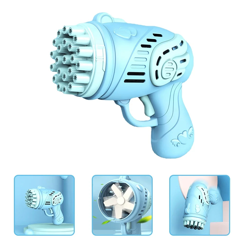 23 Hole Bubble Machine Kid Bubble Blower Toy G541120