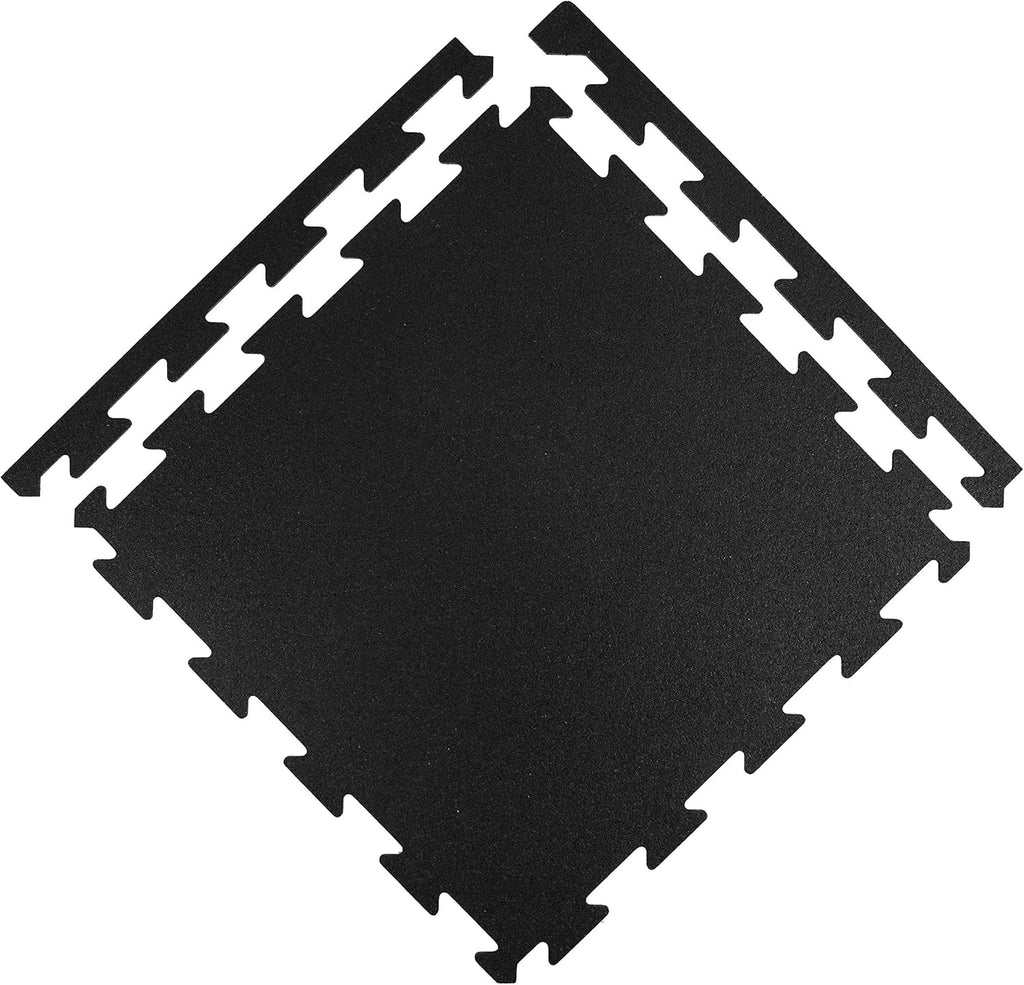 1/4 Inch Thick Eco-Lock Rubber Interlocking Floor Tiles Z6876