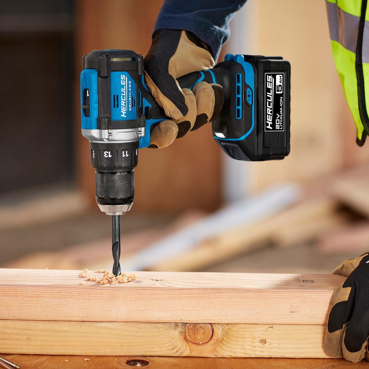 20V Brushless Cordless 1/2 in. Drill/Driver Kit with 2 Ah Battery and Charger H981739